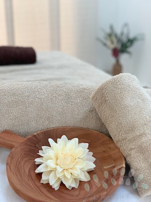 Soins du corps Table relaxante de massage lumière douce